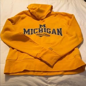 University of Michigan sweatshirt